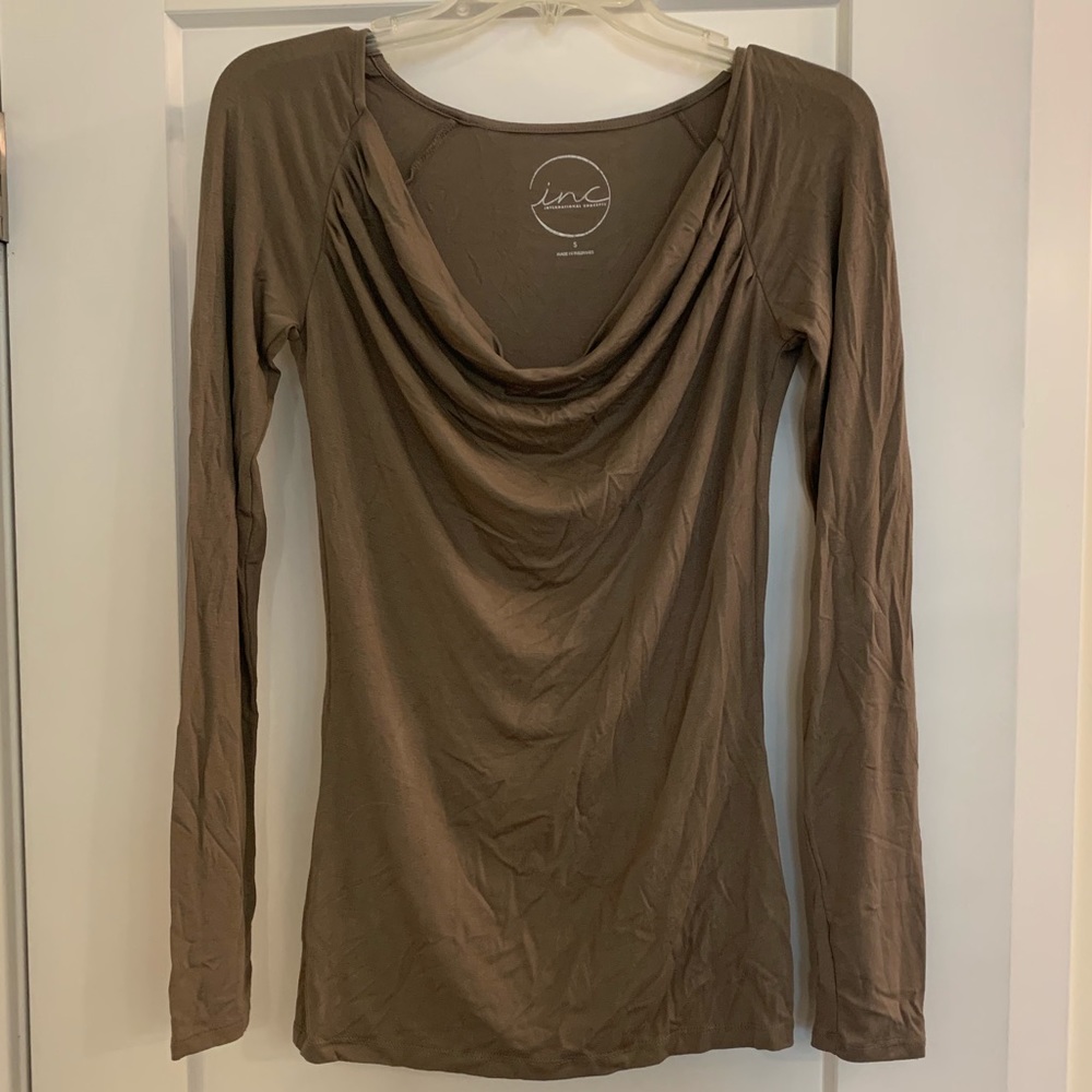 New INC Long Sleeve Blouse